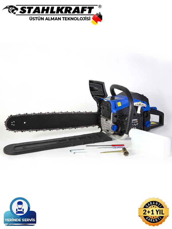 STAHLKRAFT STH 6140 Pro 58 CC 3,5Hp Benzinli Motorlu Testere 50Cm Palalı